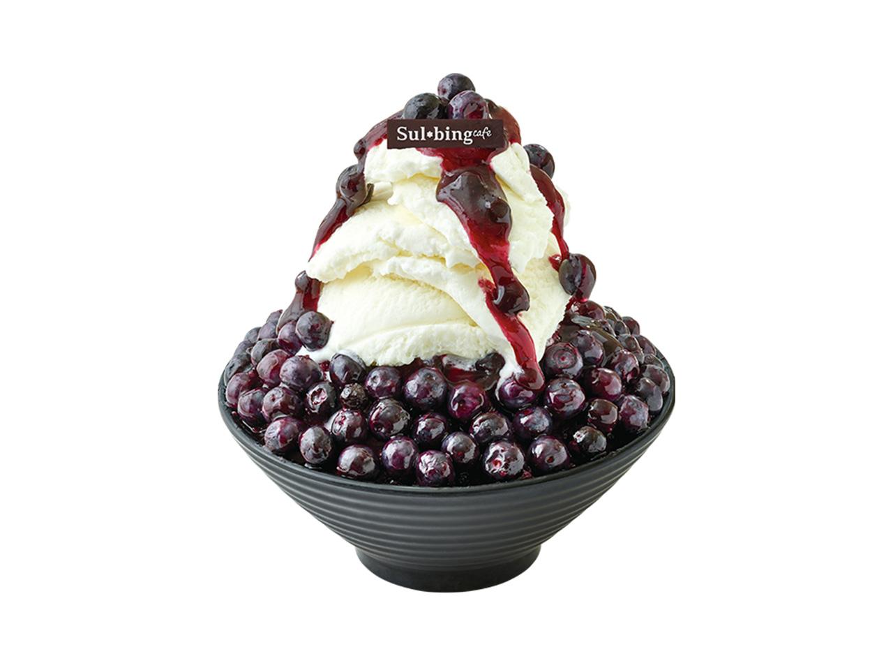 순수요거블루베리설빙